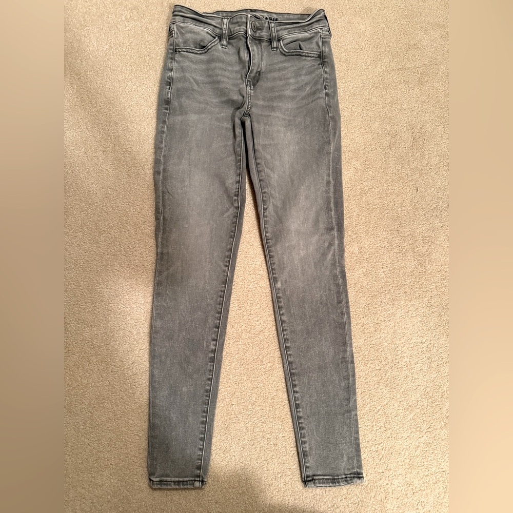 American Eagle AE Gray Jegging 4R